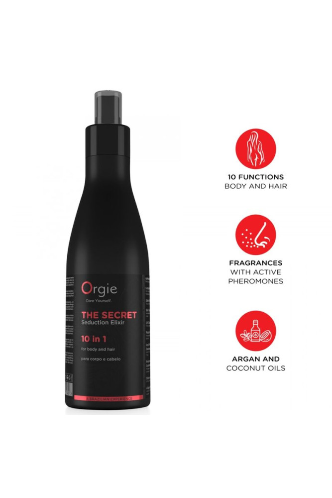 ORGIE - ELISIR SEGRETO DELLA SEDUZIONE 10 IN 1 LOZIONE CORPO E CAPELLI 200 ML