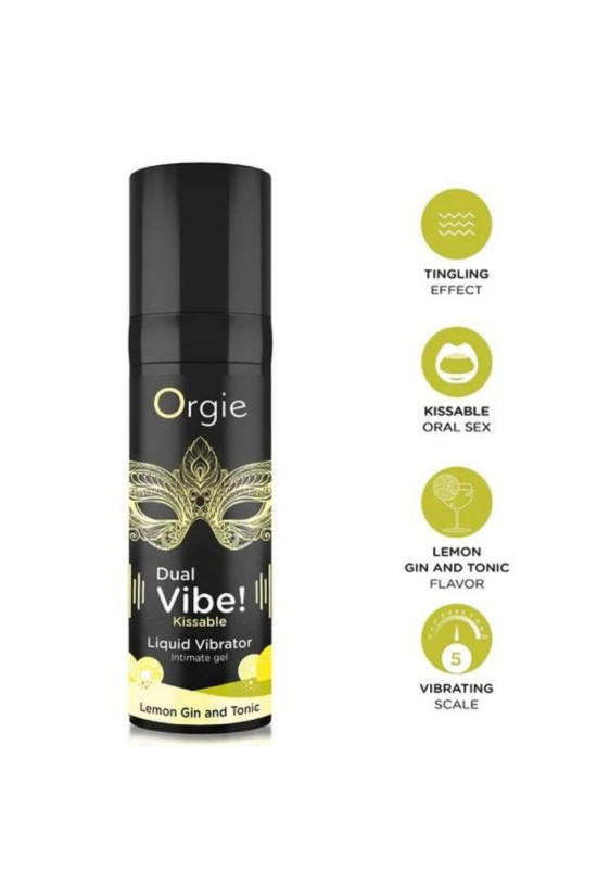 ORGIE - DOPPIA VIBRAZIONE! LIQUIDO VIBRANTE AL LIMONE