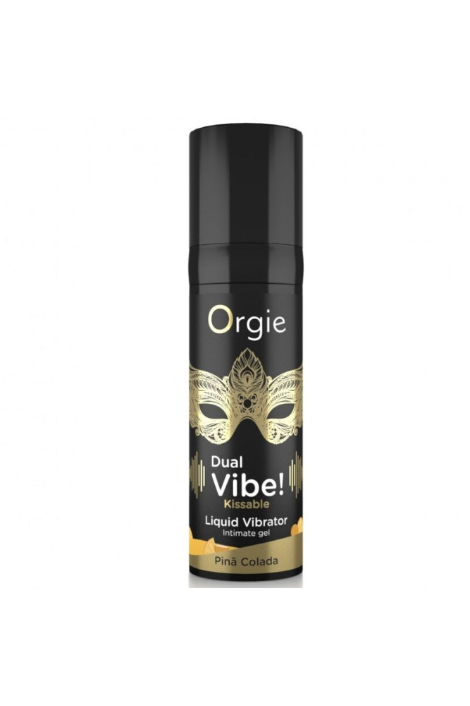 ORGIE - DOPPIA VIBRA! PIÑA COLADA KISSABLE VIBRATORE LIQUIDO 15 ML
