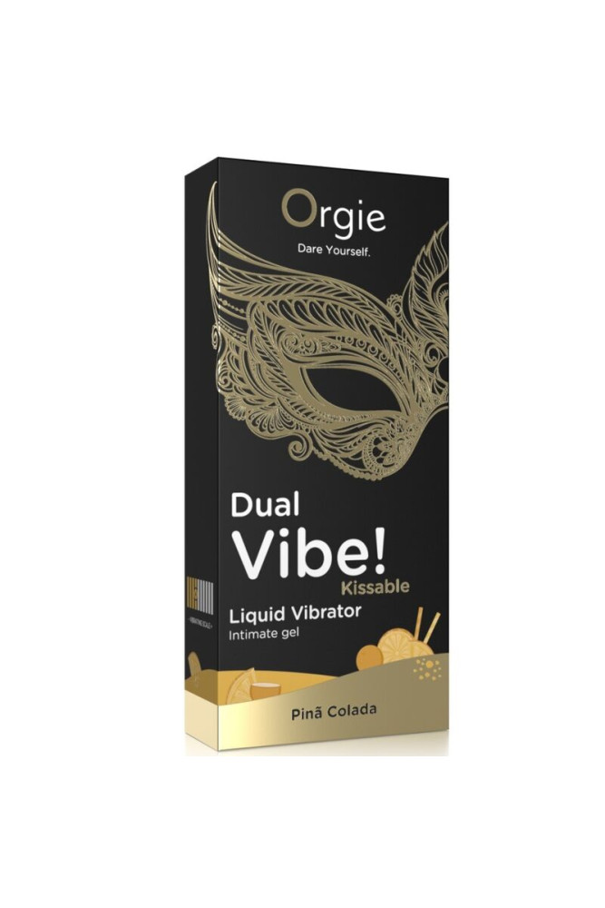 ORGIE - DOPPIA VIBRA! PIÑA COLADA KISSABLE VIBRATORE LIQUIDO 15 ML