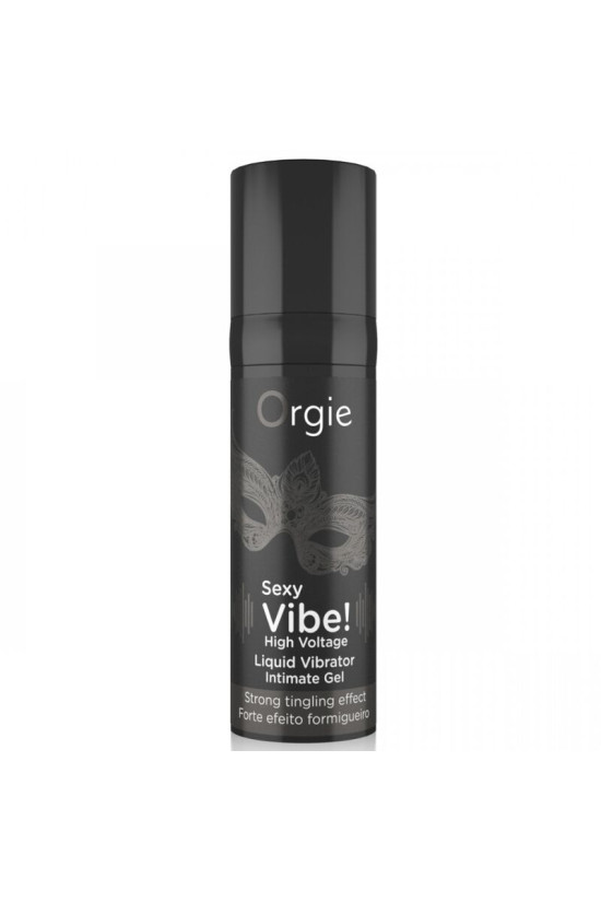 ORGIE - VIBRAZIONI SEXY! VIBRATORE LIQUIDO AD ALTA TENSIONE EXTRA FORTE 15 ML