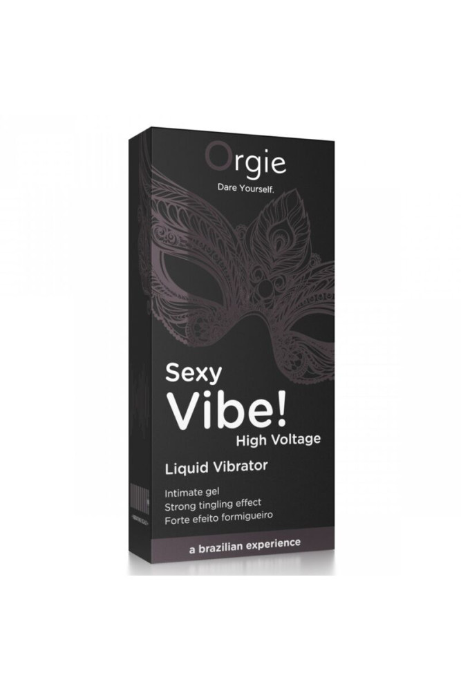 ORGIE - VIBRAZIONI SEXY! VIBRATORE LIQUIDO AD ALTA TENSIONE EXTRA FORTE 15 ML