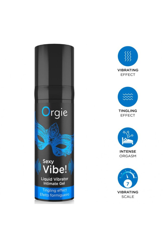 ORGIE - VIBRAZIONI SEXY! VIBRATORE LIQUIDO 15 ML