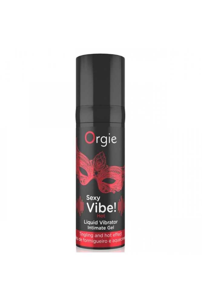 ORGIE - VIBRAZIONI SEXY! LIQUIDO CALDO E RISCALDANTE PER VIBRATORE 15 ML