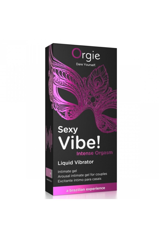 ORGIE - VIBRAZIONI SEXY! ORGASMO INTENSO SENSAZIONI MULTIPLE GEL INTIMO 15 ML