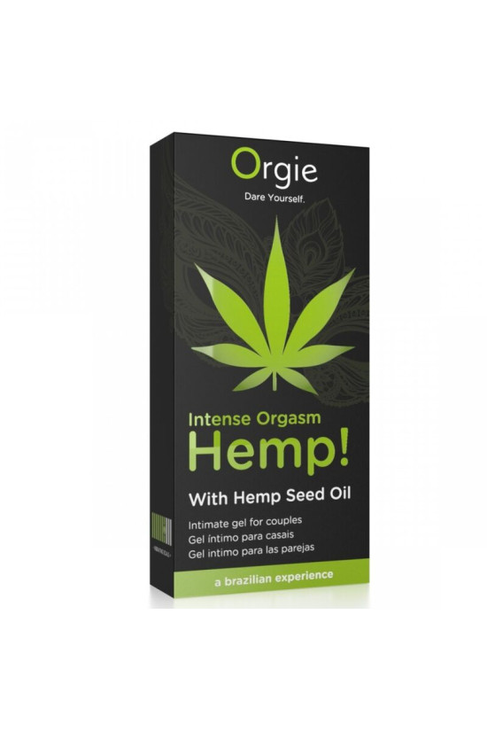 ORGIE - CANAPA! ORGASMO INTENSO SENSAZIONI MULTIPLE GEL INTIMO 15 ML