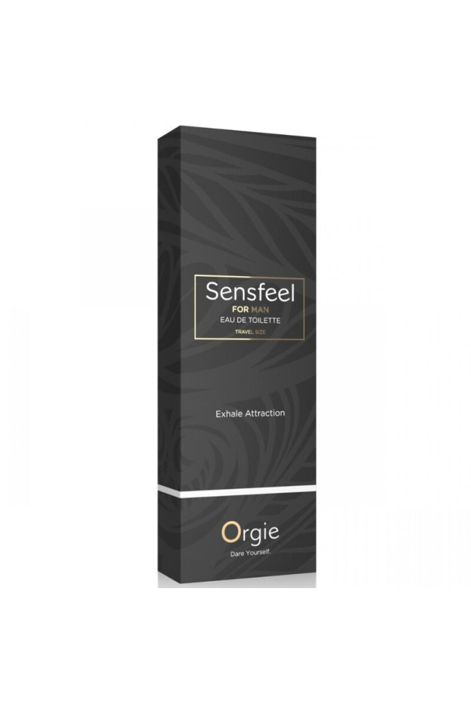 ORGIE - SENSFEEL FOR MAN EAU DE TOILETTE CON BOOSTER DI FEROMONI FORMATO VIAGGIO 10 ML