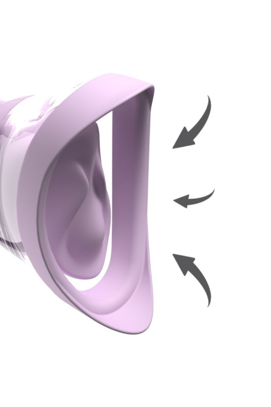 FANTASY FOR HER - VELOURA TOUCH PLEASURE POMP POMPA INTIMA CON ASPIRAZIONE E VIBRAZIONE VIOLA