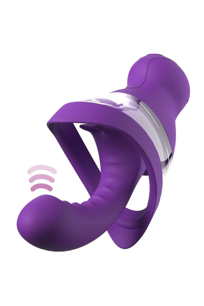 FANTASY FOR HER - VELOURA TOUCH G-SPOT PLEASURE PUMP PURPLE G-SPOT INTIMATE PUMP