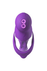 FANTASY FOR HER - VELOURA TOUCH G-SPOT PLEASURE PUMP PURPLE G-SPOT INTIMATE PUMP