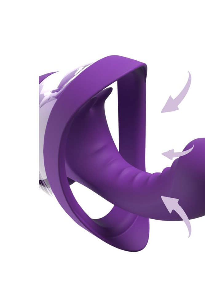 FANTASY FOR HER - VELOURA TOUCH G-SPOT PLEASURE PUMP PURPLE G-SPOT INTIMATE PUMP