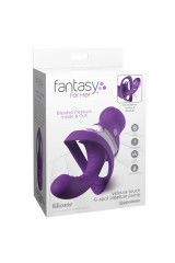 FANTASY FOR HER - VELOURA TOUCH G-SPOT PLEASURE PUMP PURPLE G-SPOT INTIMATE PUMP