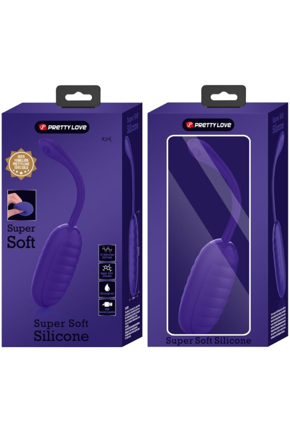 PRETTY LOVE - UOVO VIBRANTE RICARICABILE KIRK VIOLA