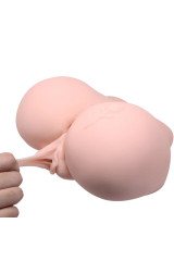 CRAZY BULL - VAGINA E ANO CON TATUAGGIO REALISTICO CON VIBRAZIONI