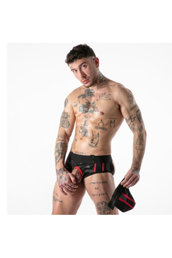 LOCKER GEAR - SBIANCINI SPORTIVI MILITARI COMPLETI ROSSI M