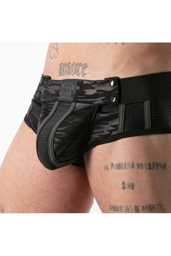 LOCKER GEAR - SBARRA DA LAVORO MILITARE COMPLETA NERA TAGLIA S
