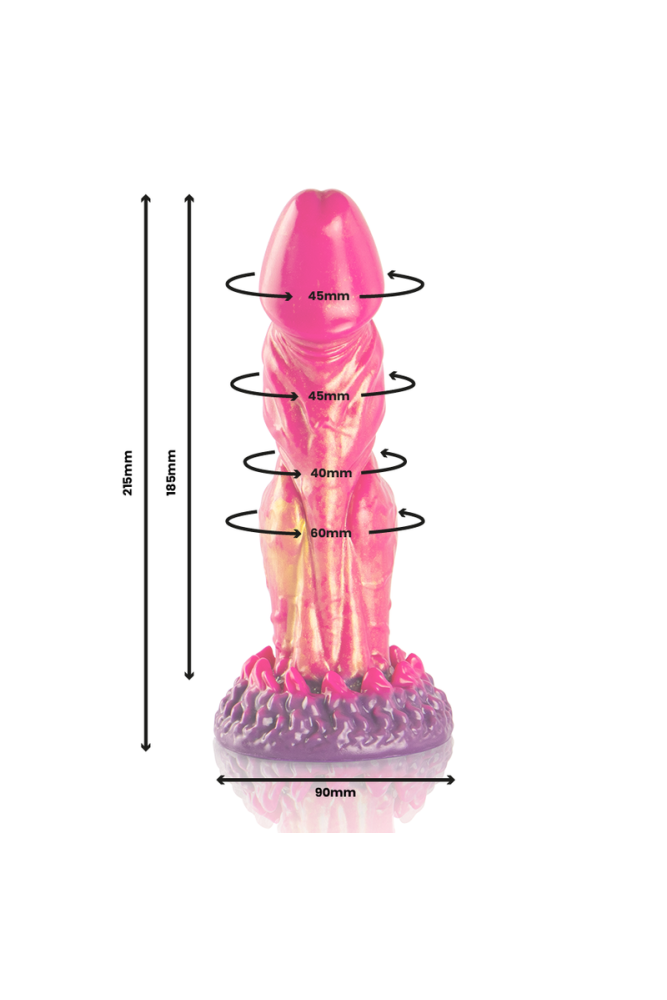 EPIC - CERBERUS DILDO FUOCO MITOLOGICO