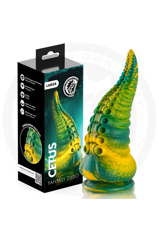 EPIC - DILDO CON TENTACOLI VERDI DI CETUS