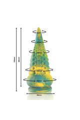 EPIC - CETUS DILDO TENTACOLO VERDE PICCOLO