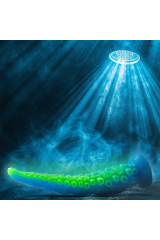 EPIC - SCYLLA DILDO CON TENTACOLI SOTTILI FLUORESCENTI