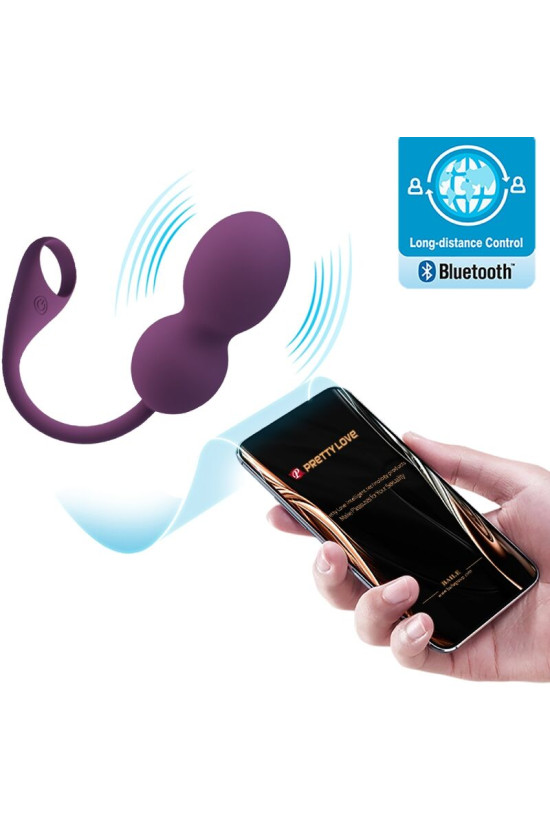 PRETTY LOVE - APP ELVIRA KEGEL BALLS TELECOMANDO VIOLA