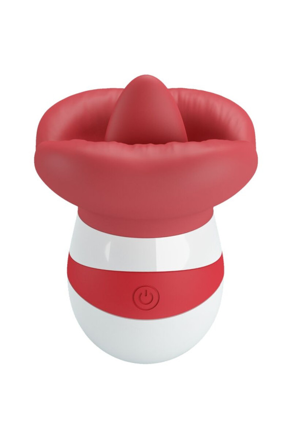 PRETTY LOVE - MINA STIMOLATORE DELLA LINGUA ROSSO CHIARO