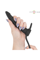INTENSE - LUCAS DILDO ANALE CON ANELLO PER PENE E TESTICOLI IN SILICONE