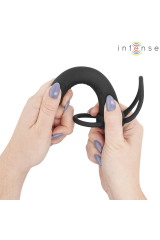 INTENSE - LUCAS DILDO ANALE CON ANELLO PER PENE E TESTICOLI IN SILICONE