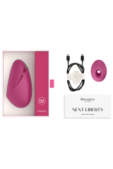 WOMANIZER - NEXT LIBERTY STIMOLATORE CLITORIDEO 3D INTENSO ROSA ARIA DI PIACERE