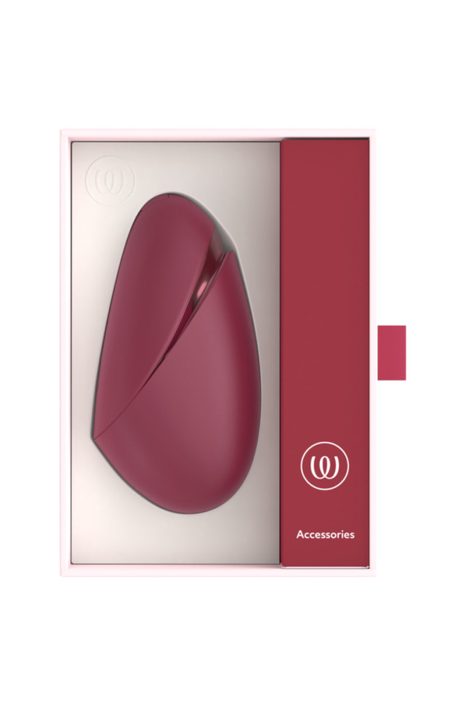 WOMANIZER - NEXT LIBERTY 3D PLEASURE AIR CLITORAL STIMULATOR BORDEAUX