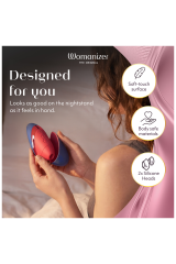 WOMANIZER - NEXT LIBERTY 3D PLEASURE AIR STIMOLATORE CLITORIDEO BLU/ROSSO