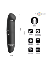 INTENSE - VIBRATORE PER IL PUNTO G PHIL NERO 13 CM