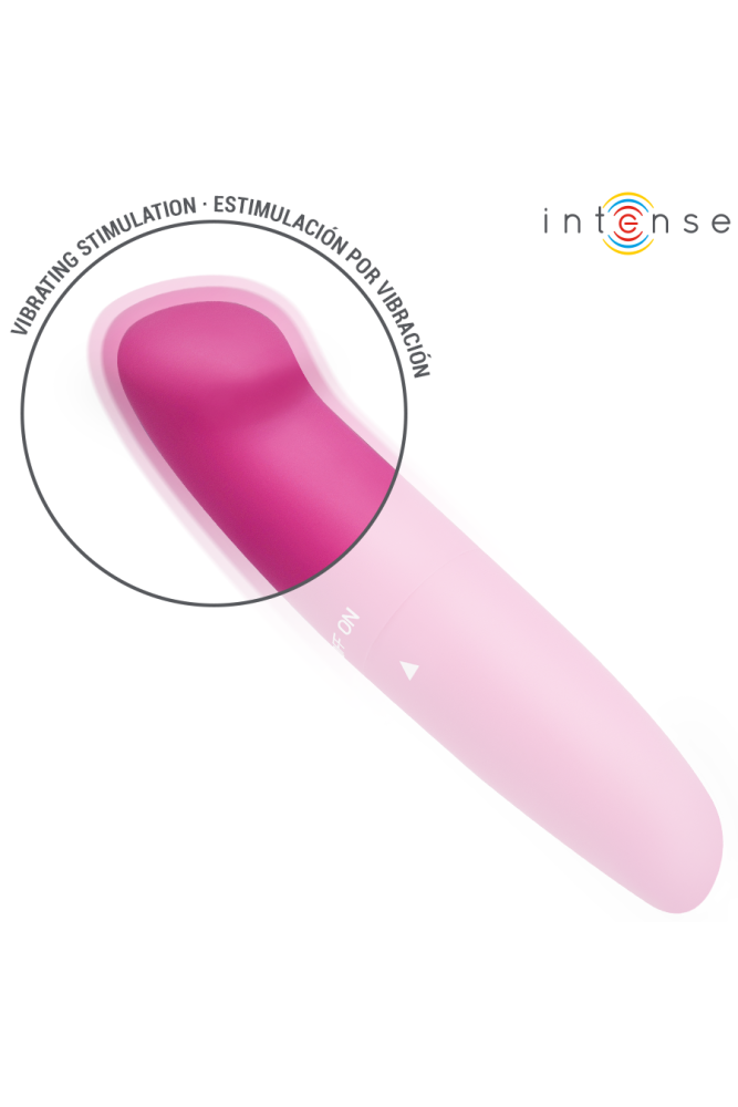 INTENSE - VIBRATORE PER IL PUNTO G PHIL ROSA 13 CM