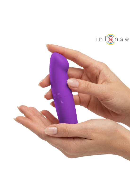INTENSE - VIBRATORE PER IL PUNTO G PHIL VIOLA 13 CM