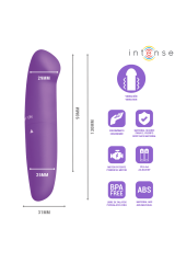 INTENSE - VIBRATORE PER IL PUNTO G PHIL VIOLA 13 CM