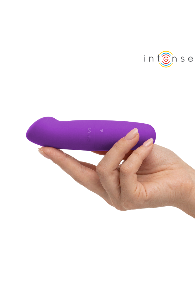 INTENSE - VIBRATORE PER IL PUNTO G PHIL VIOLA 13 CM