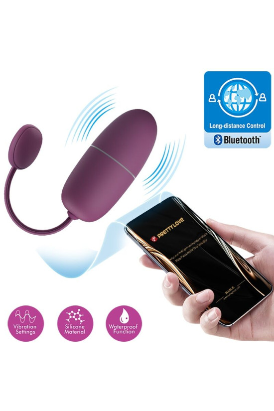 PRETTY LOVE - NYMPH UOVO VIBRANTE APP CONTROLLATO LILA