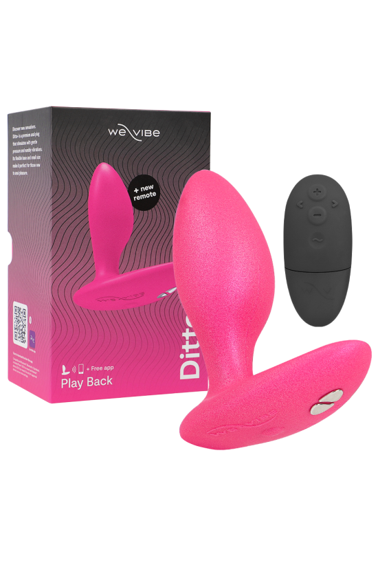 WE-VIBE - DITTO+ VIBRATORE PLUG ANALE ROSA