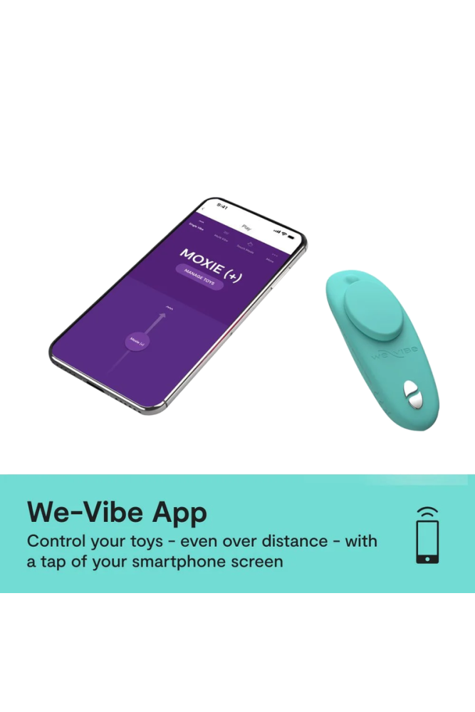 WE-VIBE - VIBRATORE PER SLIP MOXIE+ CON CLIP MAGNETICA ACQUA