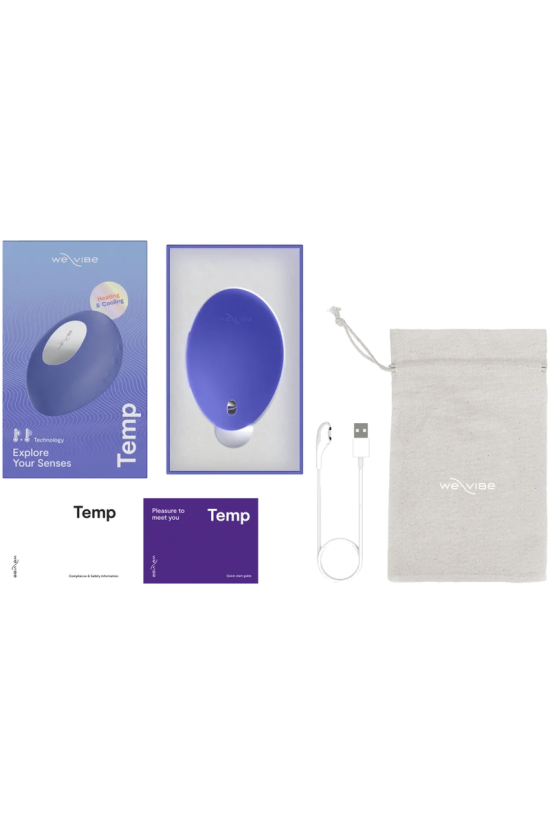 WE-VIBE - VIBRATORE RISCALDANTE E RAFFREDDANTE A TEMPERATURA INTENSIVA