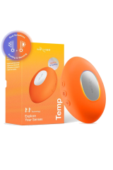 WE-VIBE - VIBRATORE RISCALDANTE E RAFFREDDANTE A TEMPERATURA ARANCIONE