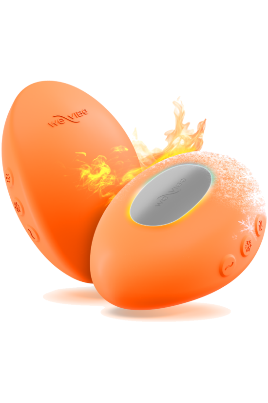 WE-VIBE - VIBRATORE RISCALDANTE E RAFFREDDANTE A TEMPERATURA ARANCIONE