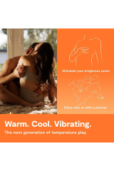 WE-VIBE - VIBRATORE RISCALDANTE E RAFFREDDANTE A TEMPERATURA ARANCIONE