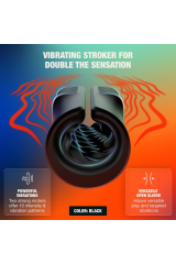 ARCWAVE - ZING STROKER MASCHILE VIBRANTE CON DOPPIO MOTORE NERO