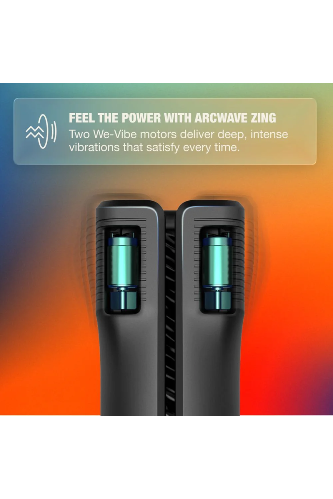 ARCWAVE - ZING STROKER MASCHILE VIBRANTE CON DOPPIO MOTORE NERO