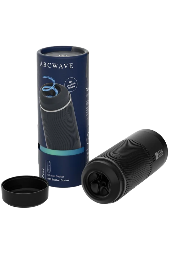 ARCWAVE - POW STROKER MANUALE CON CONTROLLO DELL'ASPIRAZIONE NERO