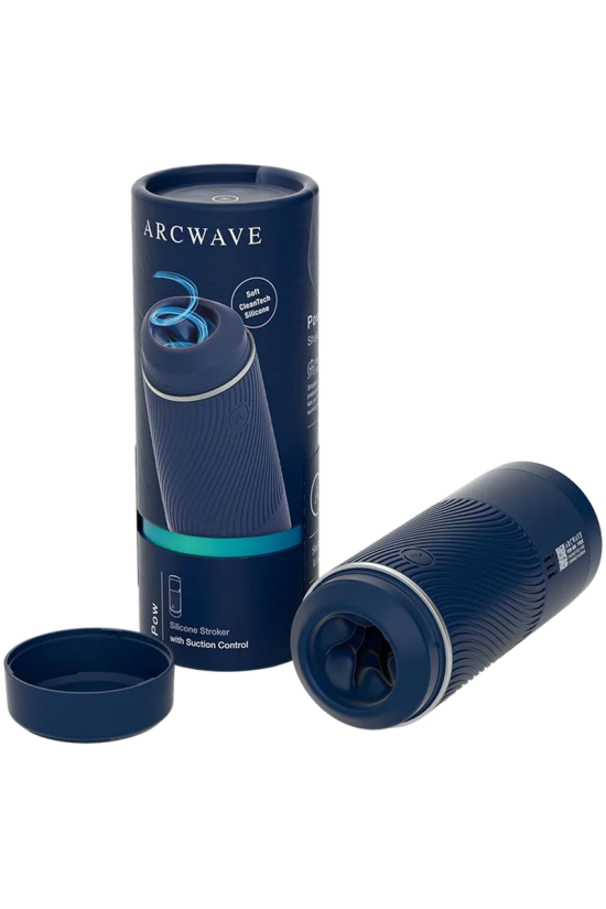 ARCWAVE - POW STROKER MANUALE CON CONTROLLO DELL'ASPIRAZIONE BLU