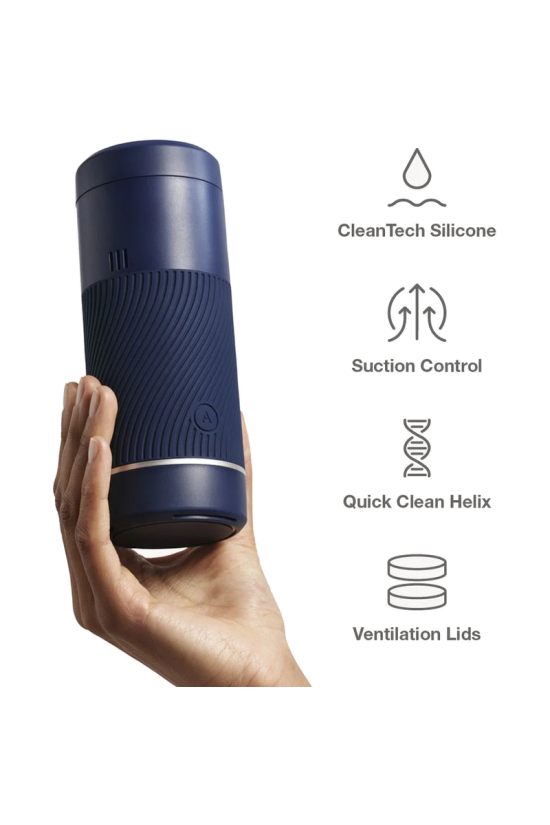 ARCWAVE - POW STROKER MANUALE CON CONTROLLO DELL'ASPIRAZIONE BLU