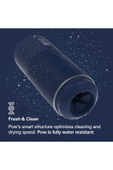 ARCWAVE - POW STROKER MANUALE CON CONTROLLO DELL'ASPIRAZIONE BLU
