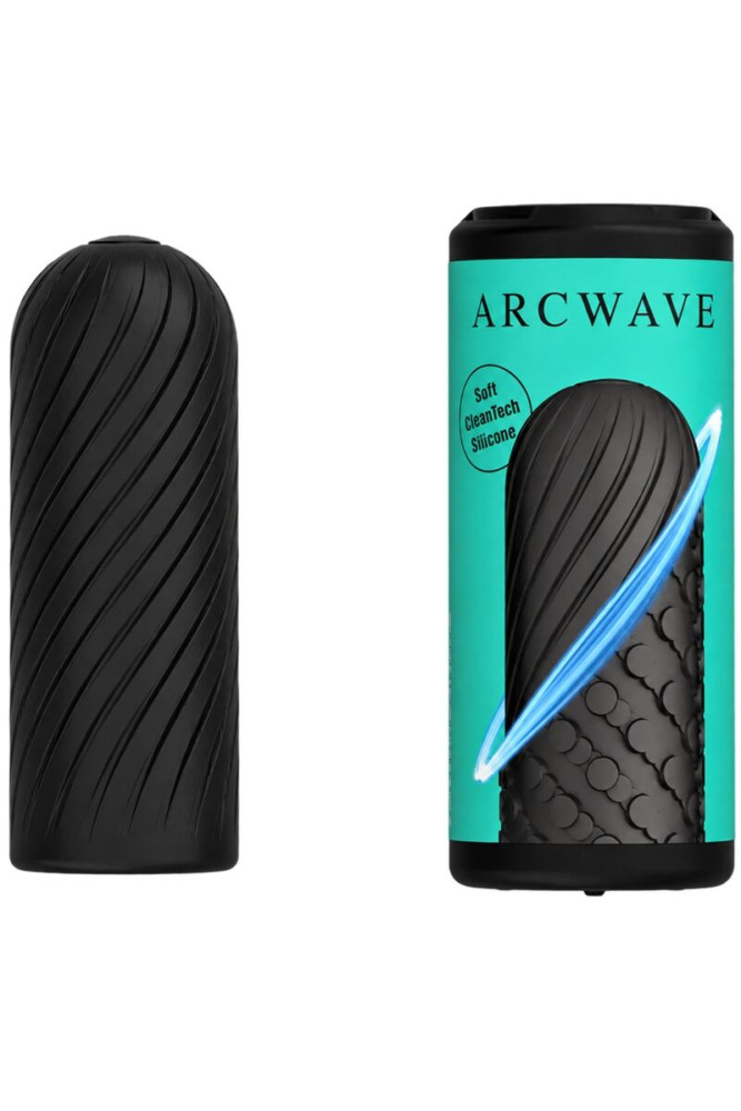 ARCWAVE - GHOST STROKER REVERSIBILE IN SILICONE NERO